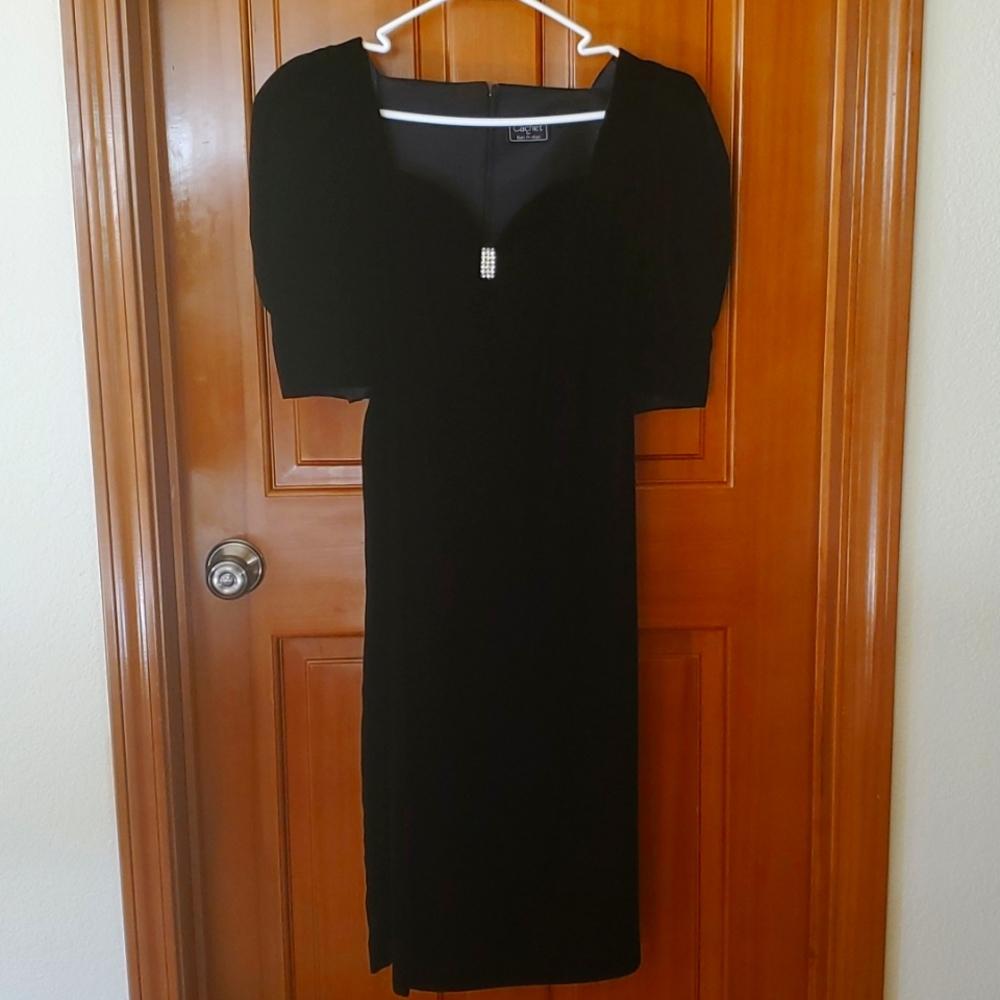 Vintage Cachet Velvet Dress